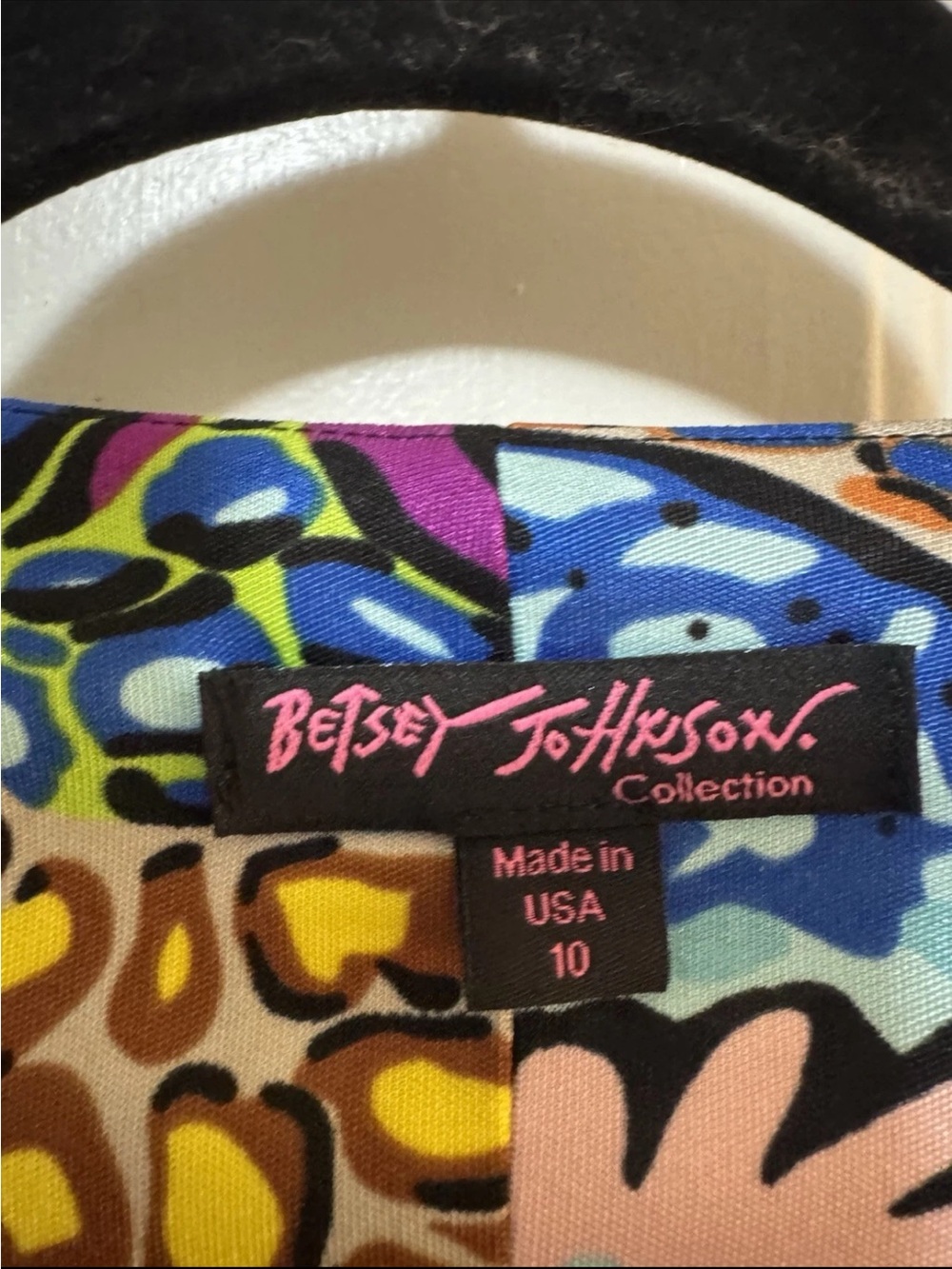 Vintage Betsey Johnson Collection Runway Bambi Dress Y2K Size 10 - Picture 5 of 9